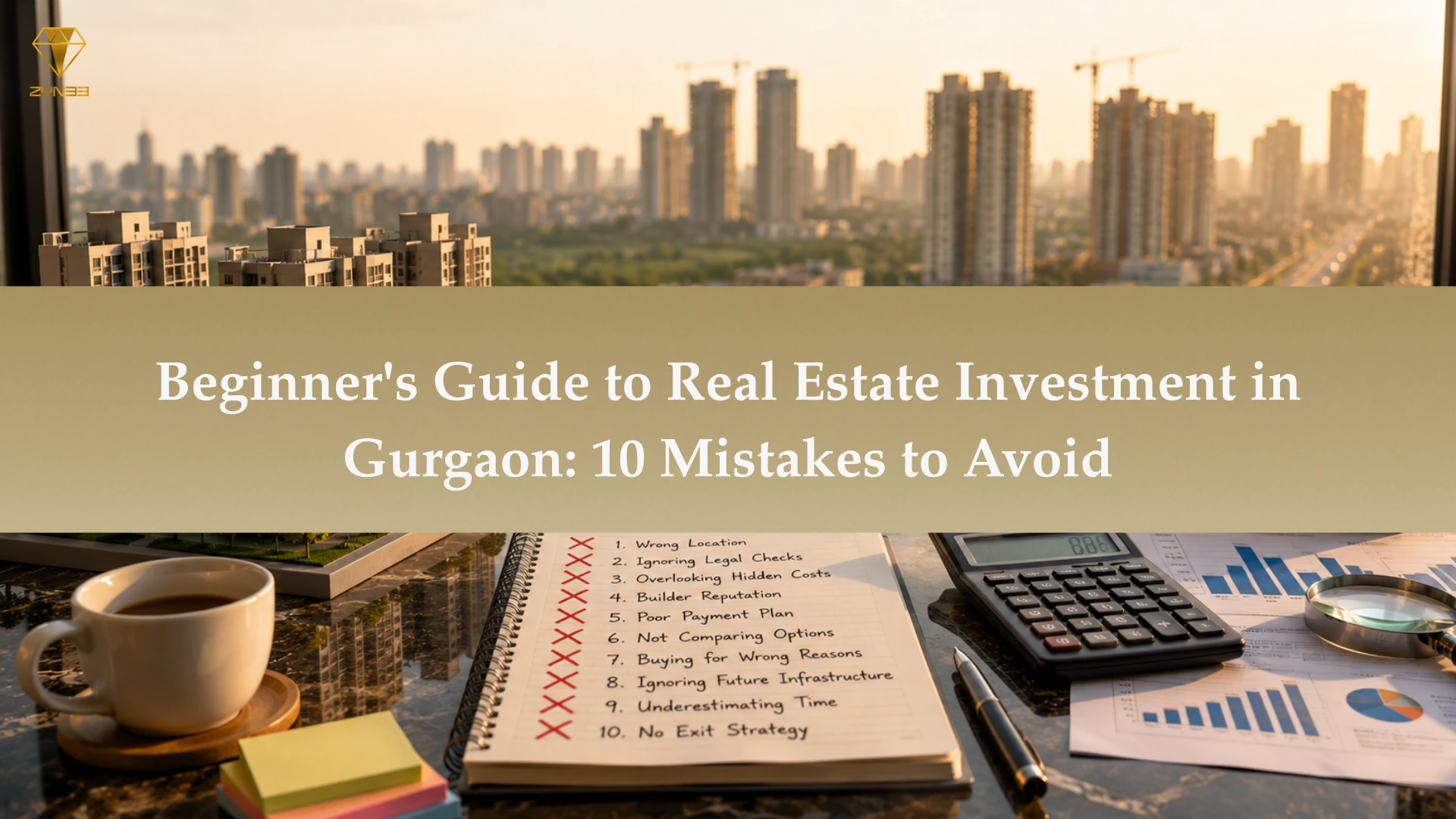 10 Gurgaon real estate mistakes first-time home buyers should avoid before investing in Gurgaon property
