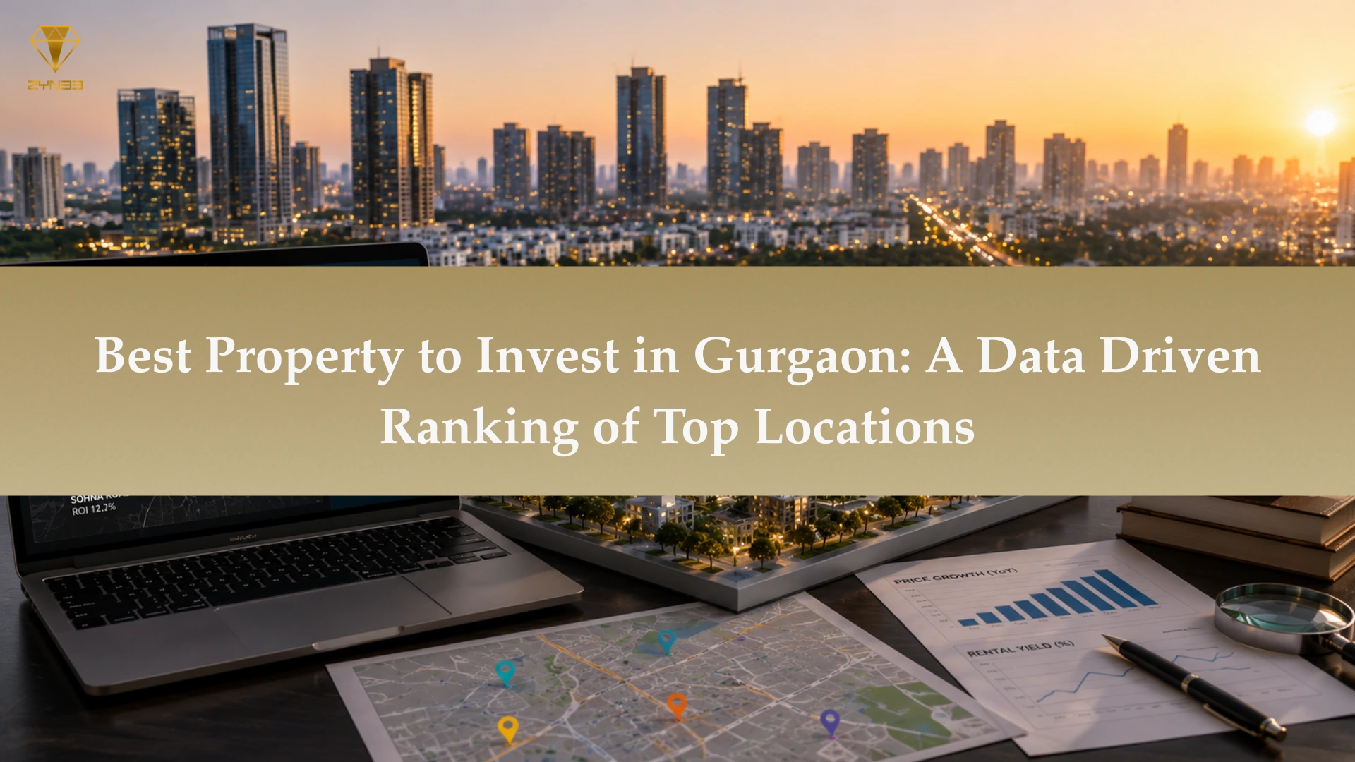 Best Property to Invest in Gurgaon in 2026 – Top Investment Locations Ranked by ROI, Rental Yield, and Growth Potential