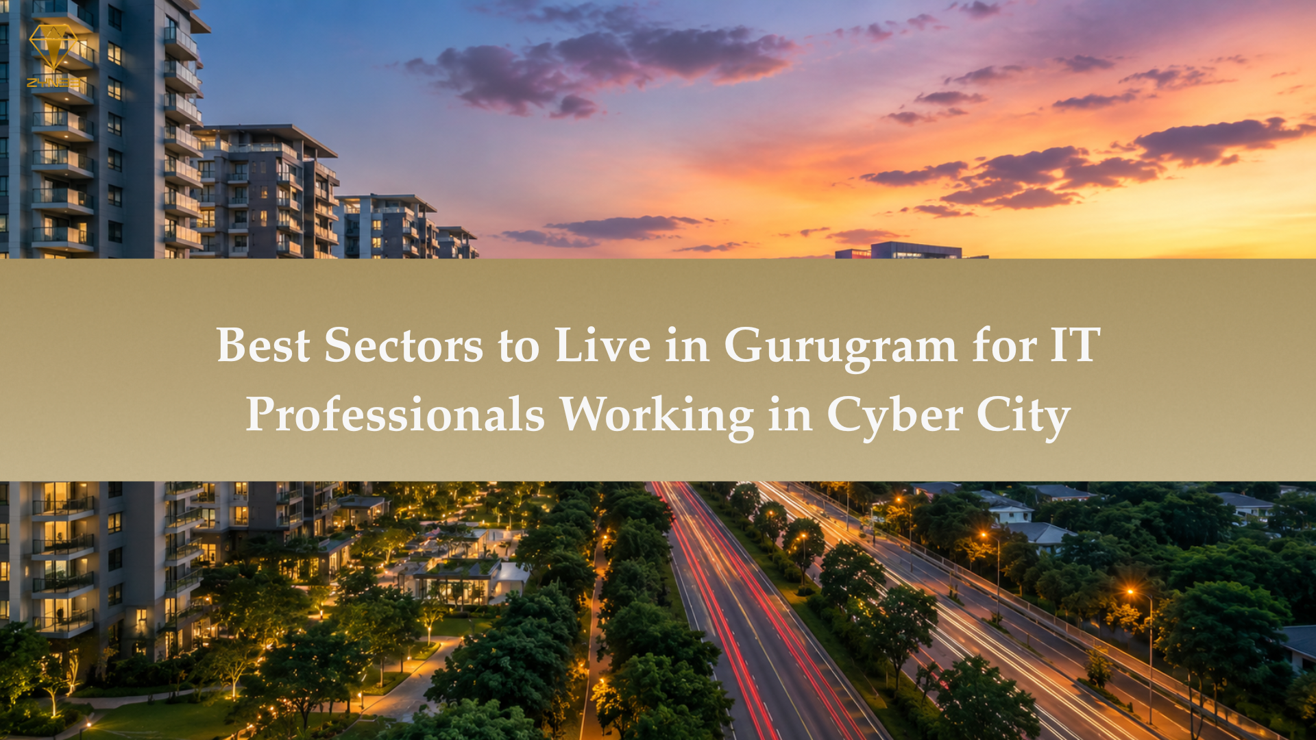 Residential sectors near Cyber City Gurugram for IT professionals