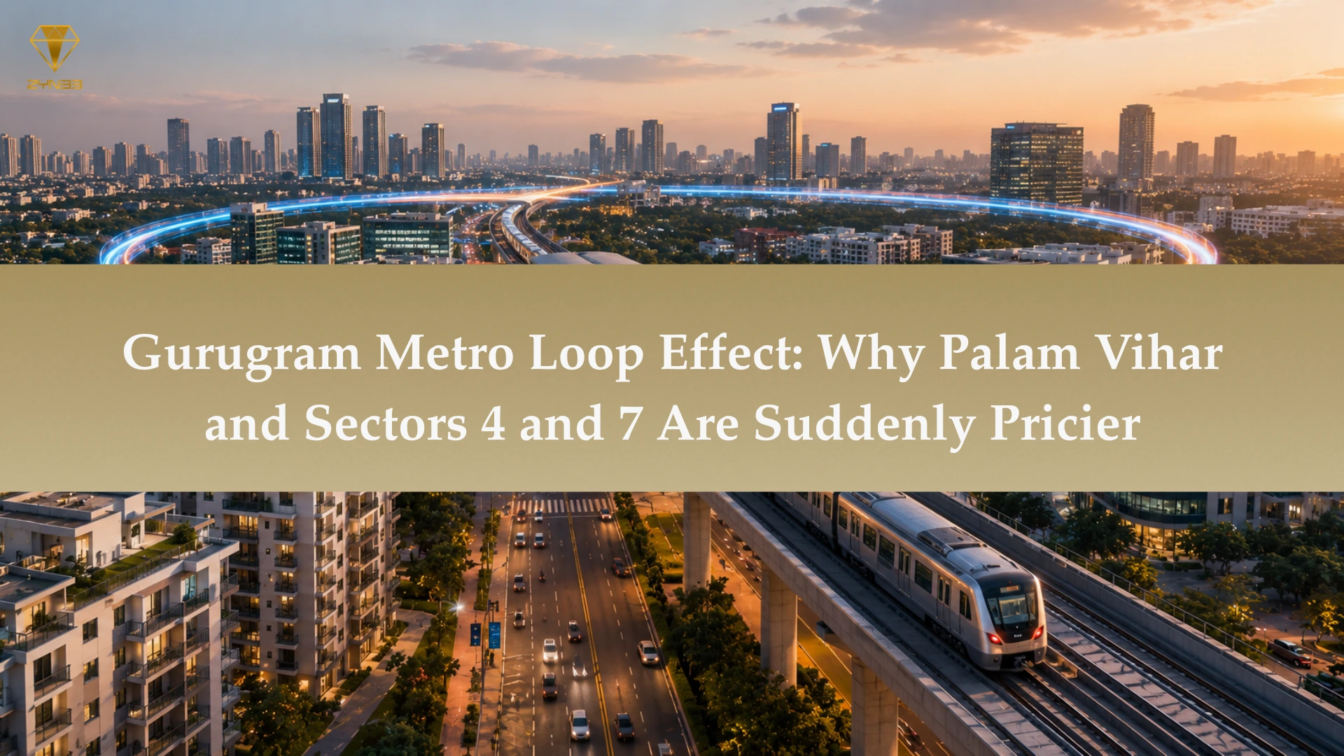 Old Gurgaon Metro Extension boosting property prices in Palam Vihar, Sector 4, Sector 7, and nearby residential areas