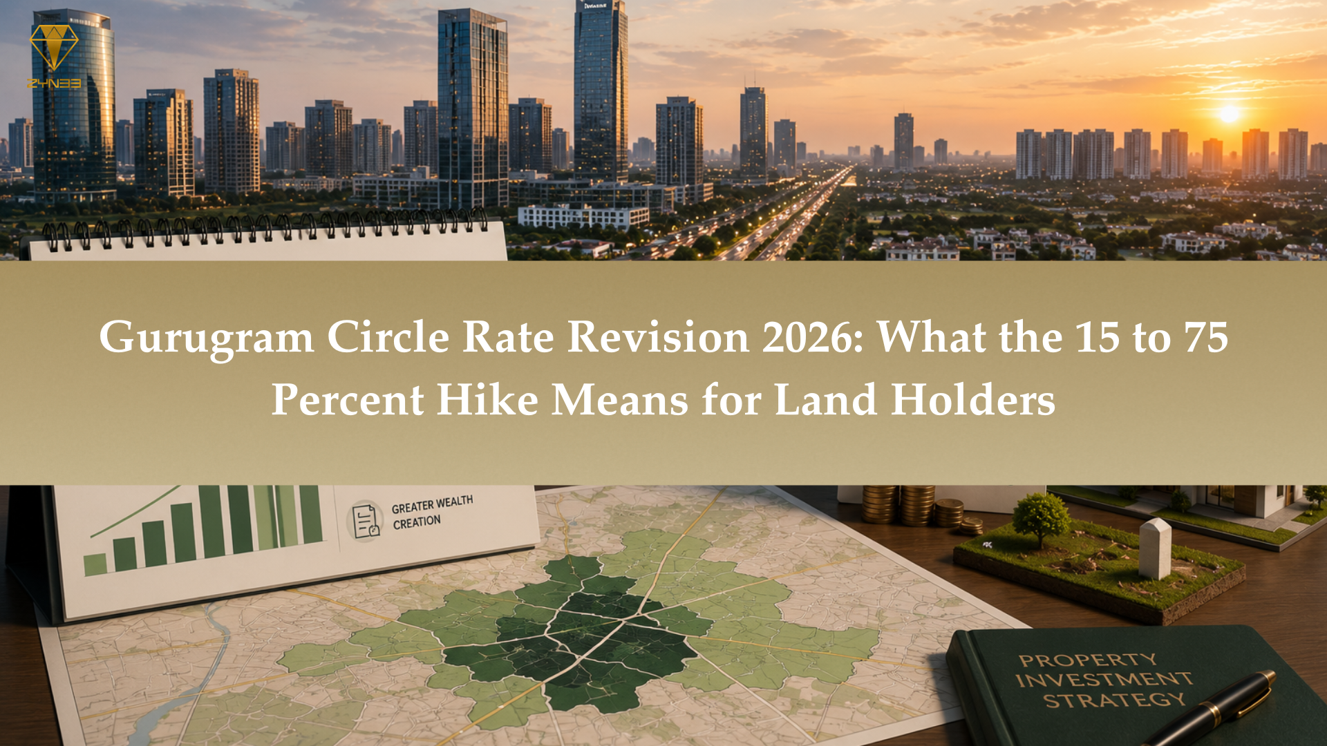 Gurugram Circle Rate Revision 2026: What the 15 to 75 Percent Hike Means for Land Holders