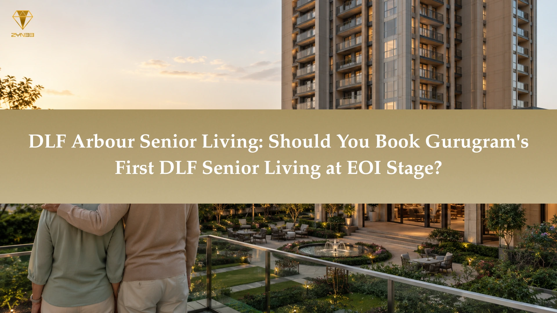 DLF The Aureva luxury senior living project on Golf Course Extension Road Gurugram