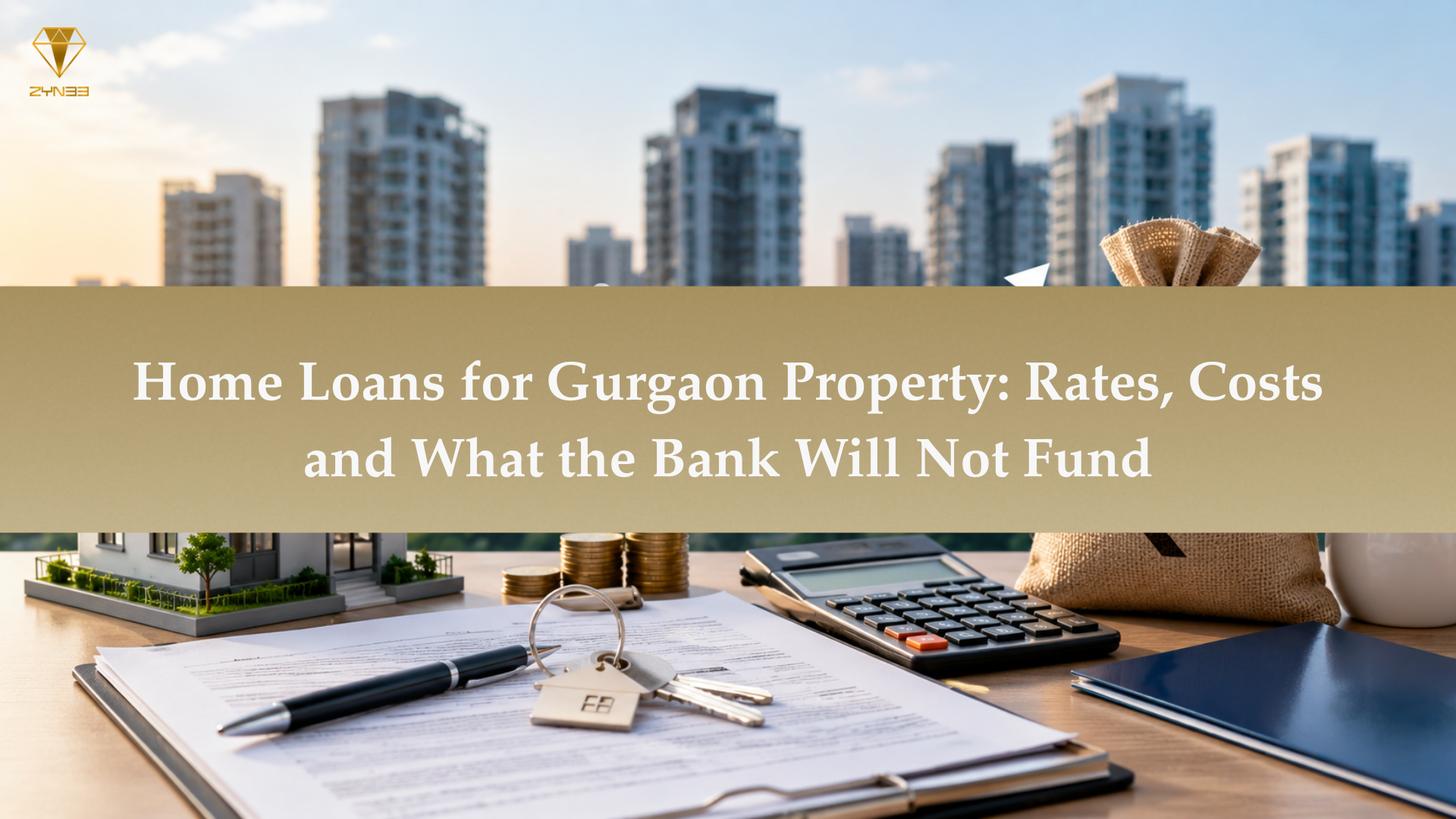 Home Loans for Gurgaon Property: Rates, Costs and What the Bank Will Not Fund