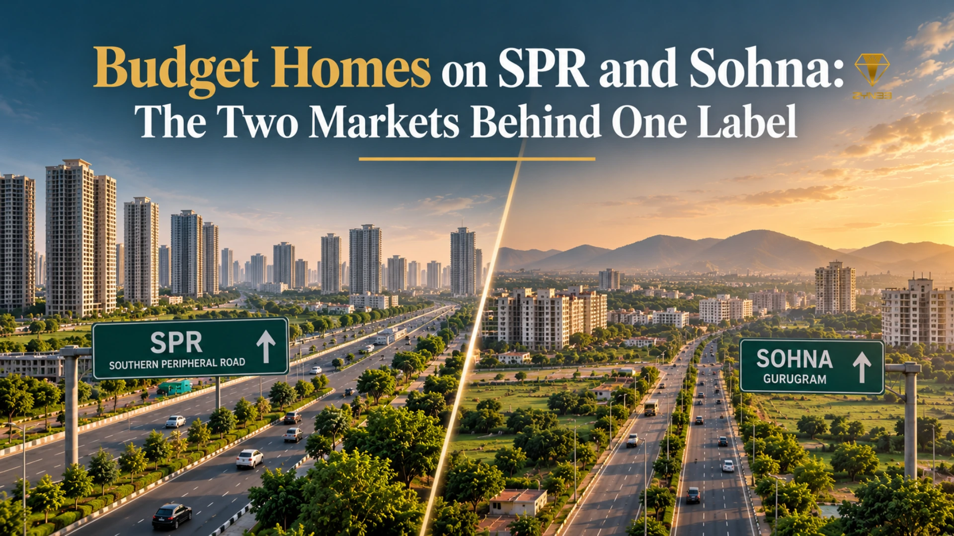 Mid rise residential housing along the Southern Peripheral Road and Sohna corridor, Gurugram