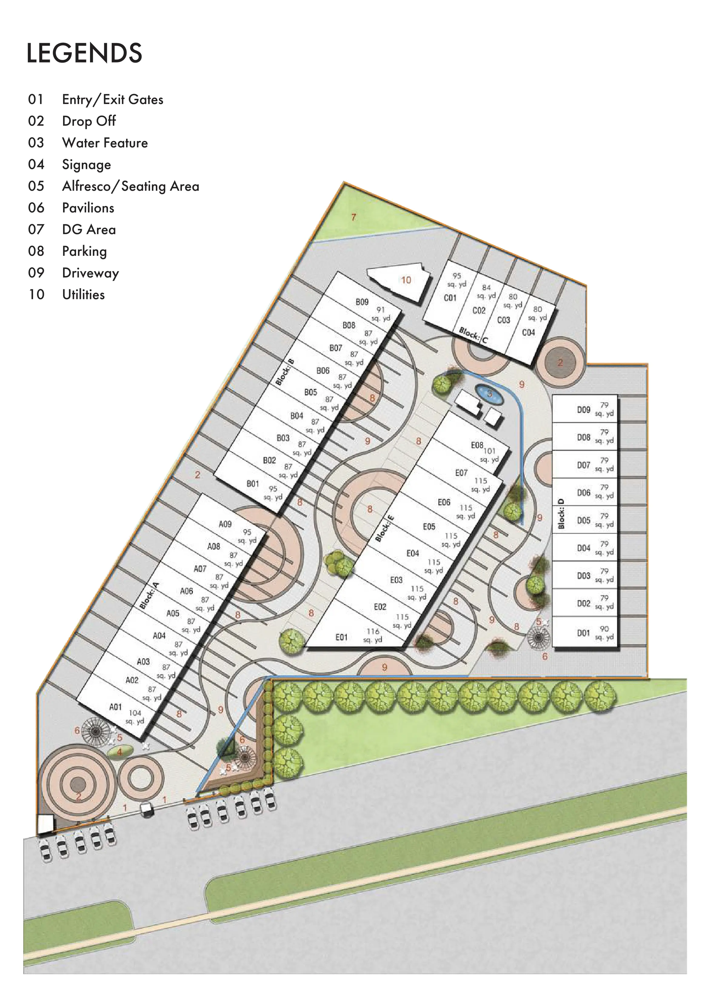 Floor Plan SCO Plots