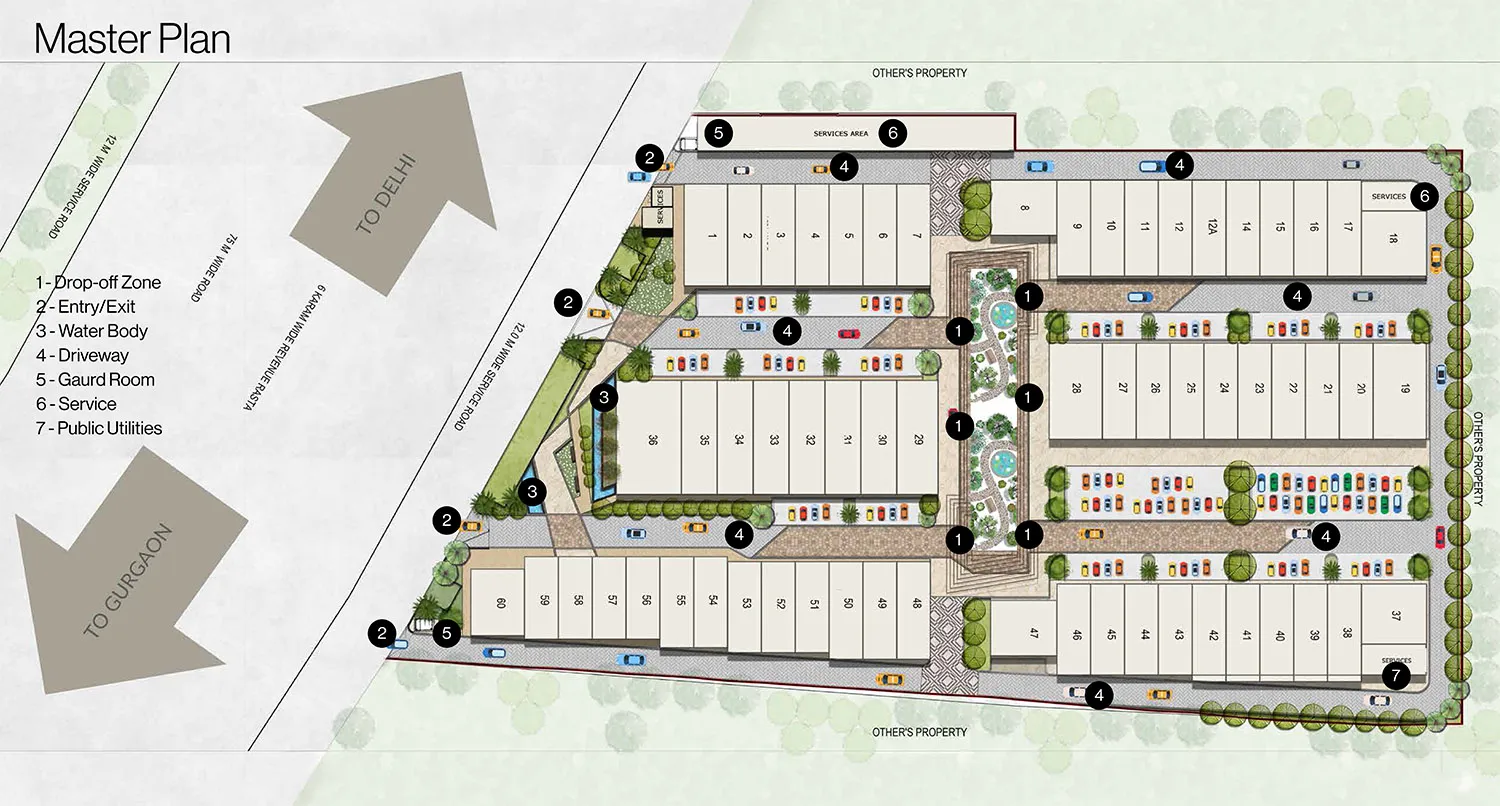 Floor Plan SCO Plot