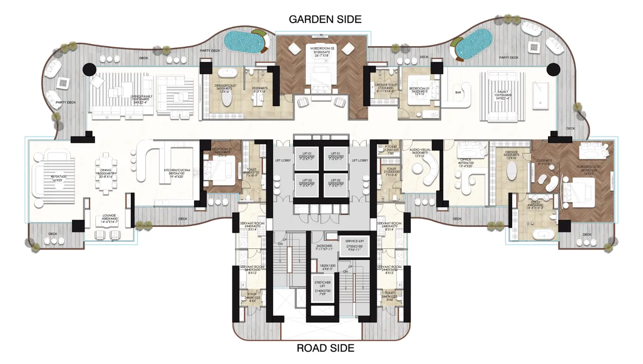 Floor Plan Simplex